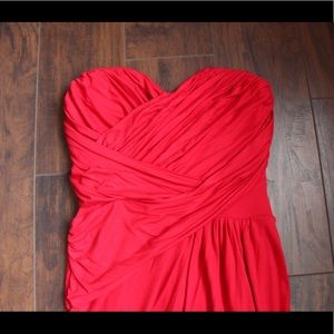 Express strapless dress